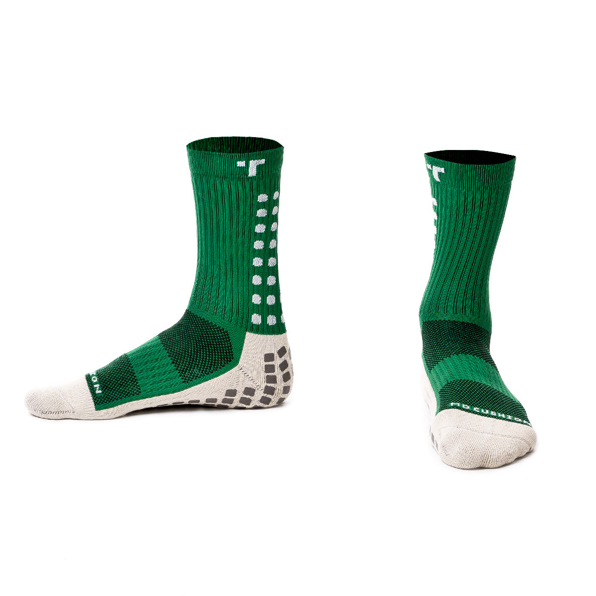 L ND Sports Precision Plain Football Socks Green