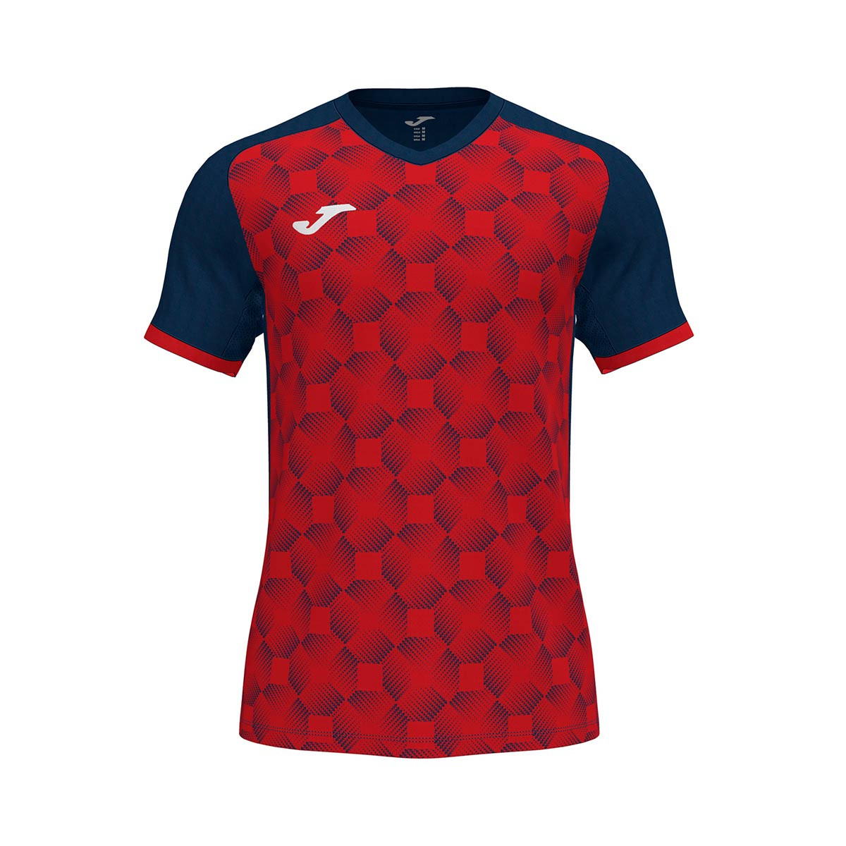 Playera Joma Supernova III m/c Rojo-Marino - Fútbol Emotion