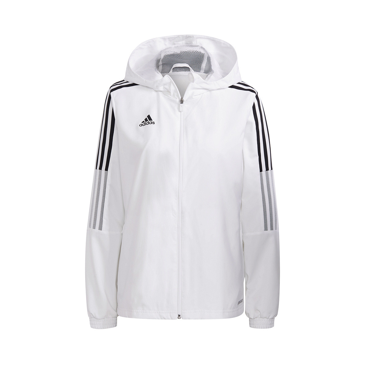 adidas 21 Windbreaker Mujer White-Black - Fútbol