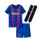 Conjunto Nike FC Barcelona Terceiro Equipamento Stadium 2021-2022 Criança
