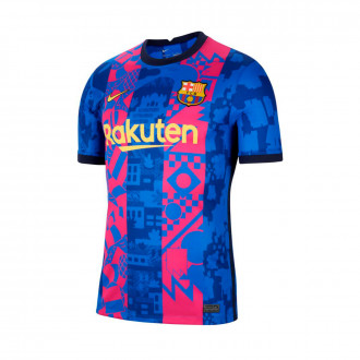 Camiseta FC Barcelona Tercera Equipación Stadium 2021-2022 Hyper royal-Varsity maize