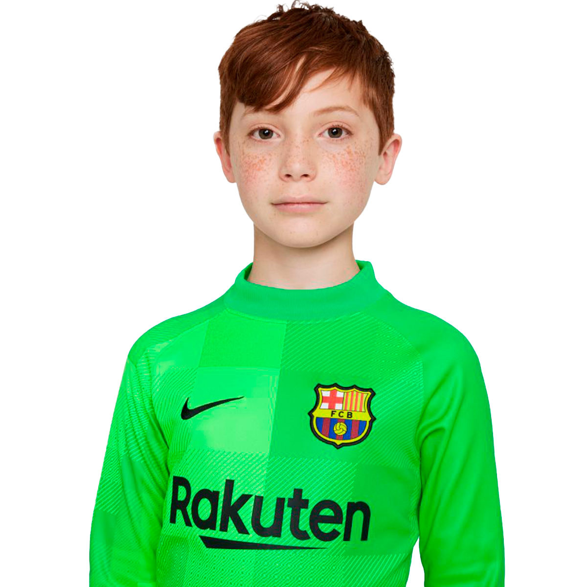 Abreviar Detectable lanzar Camiseta Nike FC Barcelona Primera Equipación Stadium Portero 2021-2022 Niño  Green Spark-Green Strike - Fútbol Emotion