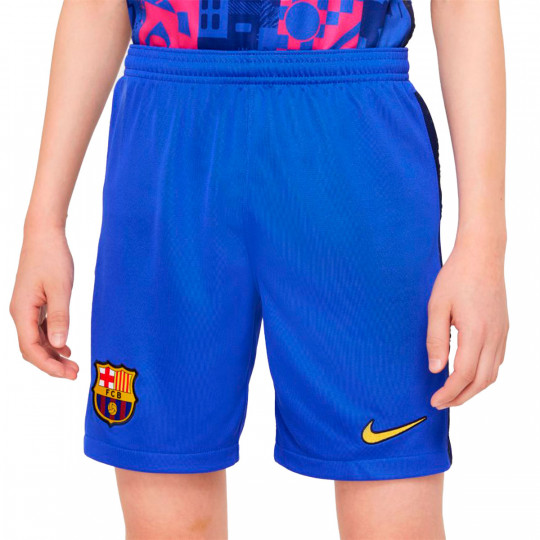 Pantalón corto Nike FC Barcelona Tercera Equipación 2021-2022 Niño Hyper  Royal - Fútbol Emotion