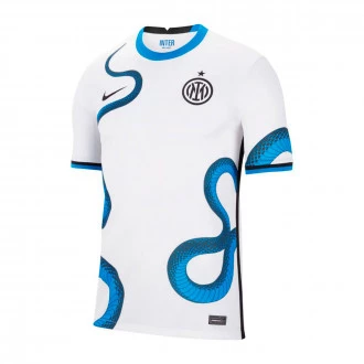 Camiseta FC Inter de Milán Segunda Equipación Stadium 2021-2022 White-White-Black