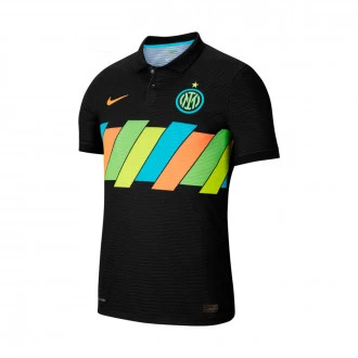 Camiseta FC Inter de Milán Tercera Equipación Match 2021-2022 Black-Total Orange