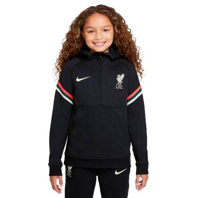 Sweatshirt Nike Kids Liverpool FC Travel 2021-2022 Black - Fútbol Emotion