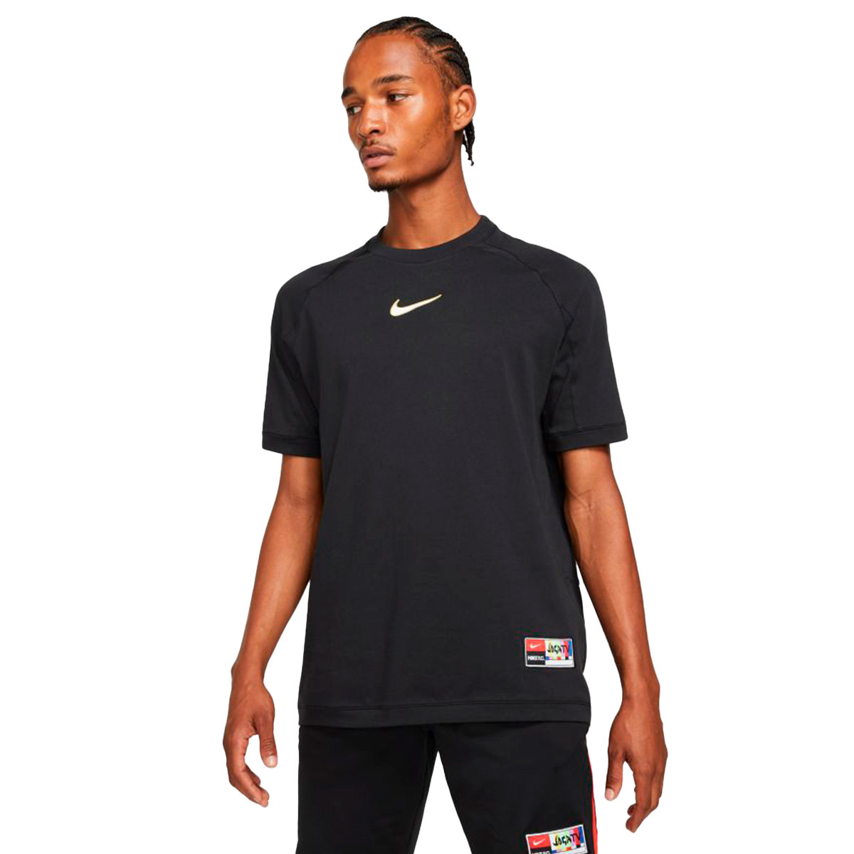 Jersey Nike FC Home Ss Black-White - Fútbol Emotion