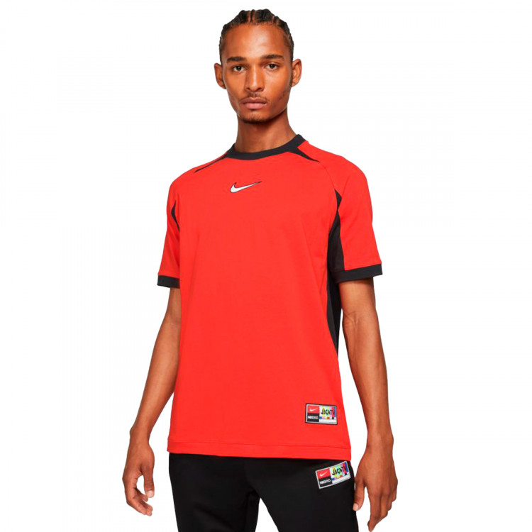 rodar Dificil Catastrófico Nike F.C. T-shirt Home Shirt Joga Bonito - Chile Red/black/white |  DA5579-673 | FOOTY.COM