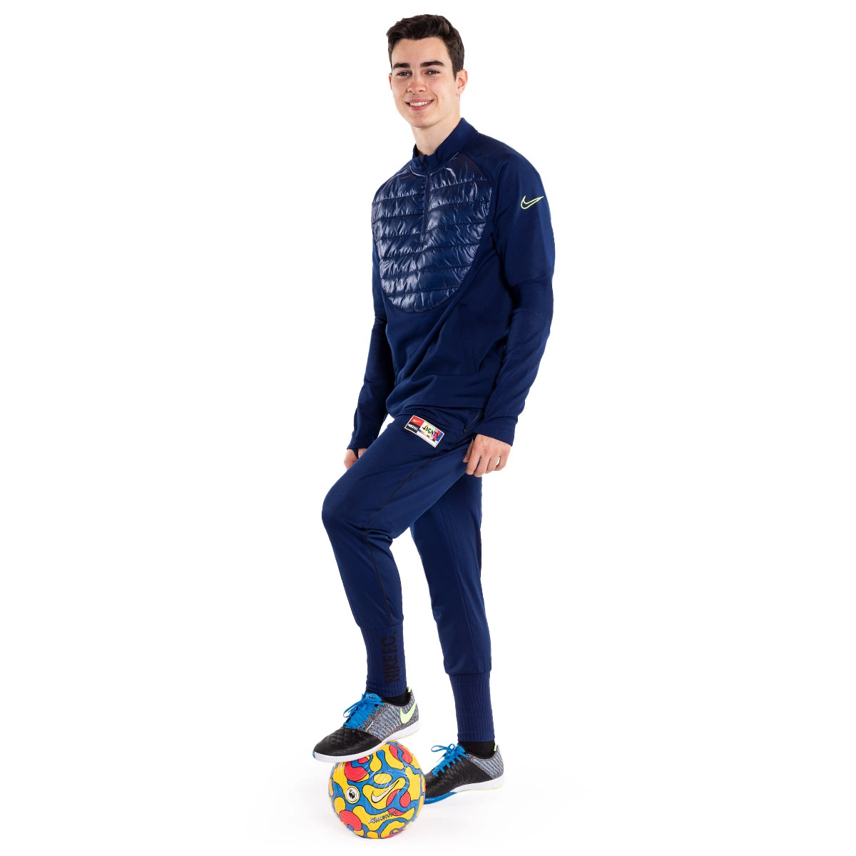 Pantacourt Nike Nike FC Joga Bonito Blue Void Futbol Emotion
