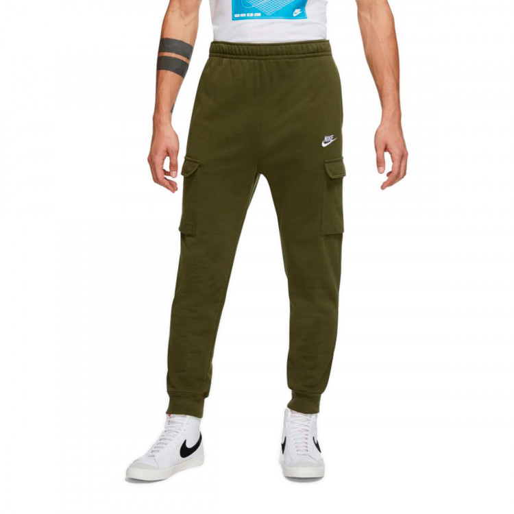 Trousers Nike Sportswear Club French Terry Rough Green - Fútbol Emotion