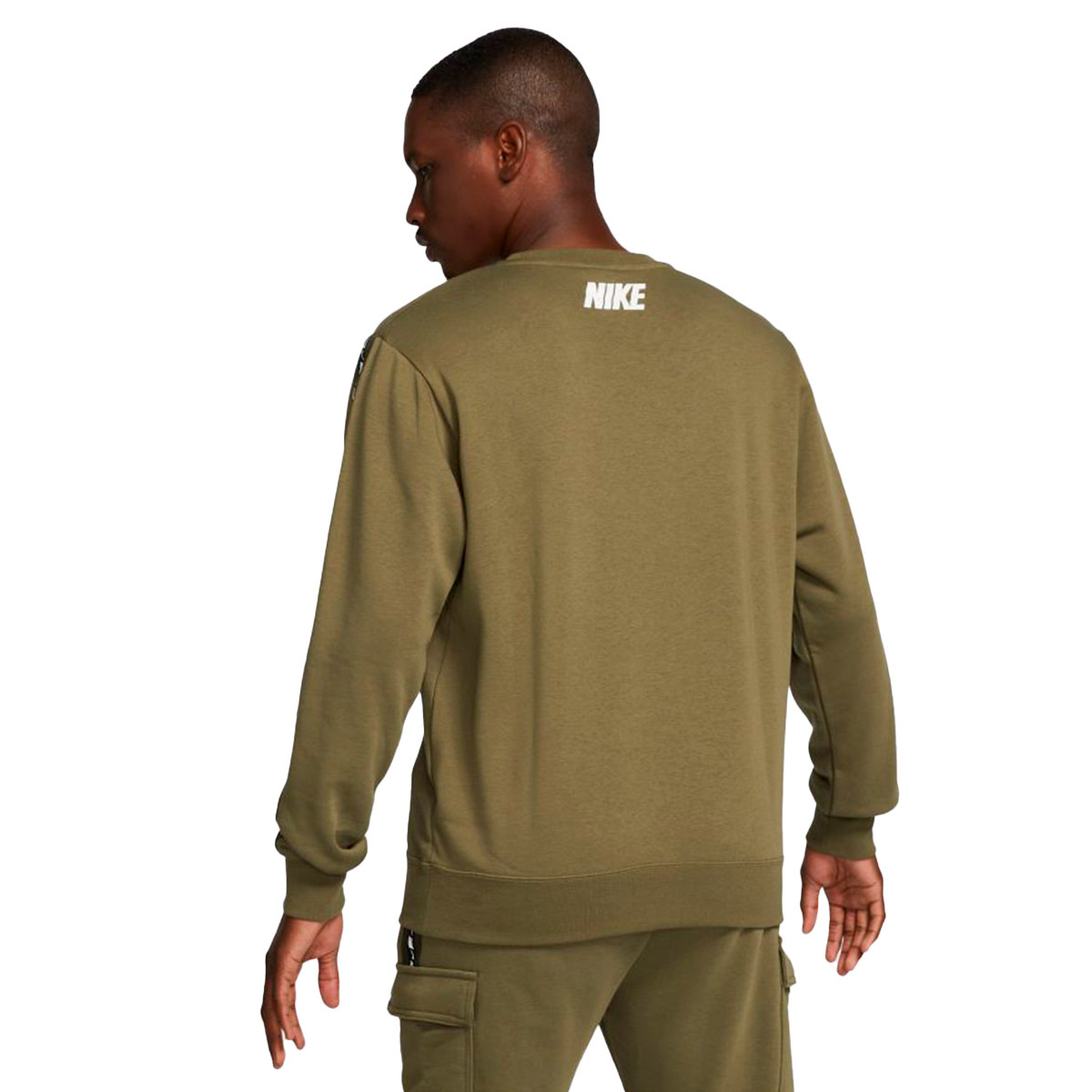 Sudadera Nike New Sportwear Repeat Printed Hombre | Deportes Denim