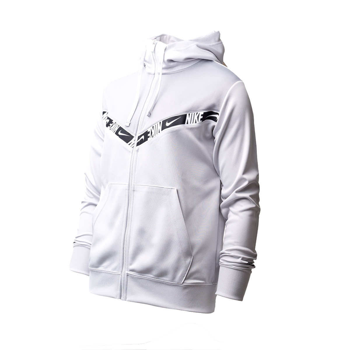 Chaqueta Nike Repeat Hoodie Photon dust-Smoke grey - Fútbol Emotion