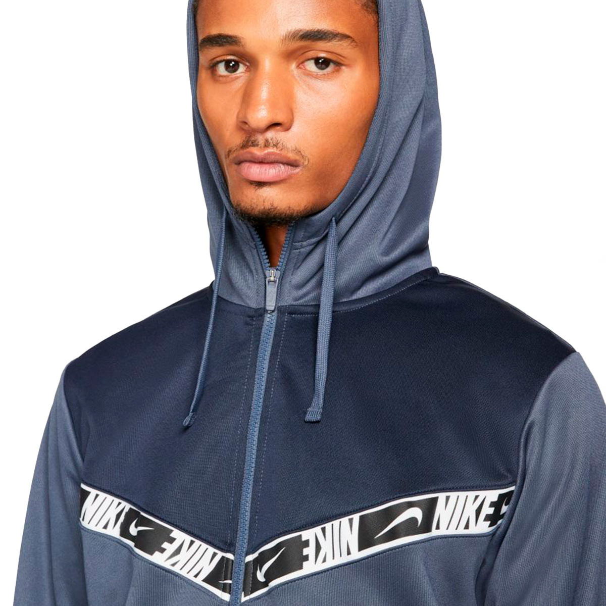 Chaqueta Nike Repeat Hoodie Thunder Blue - Fútbol Emotion