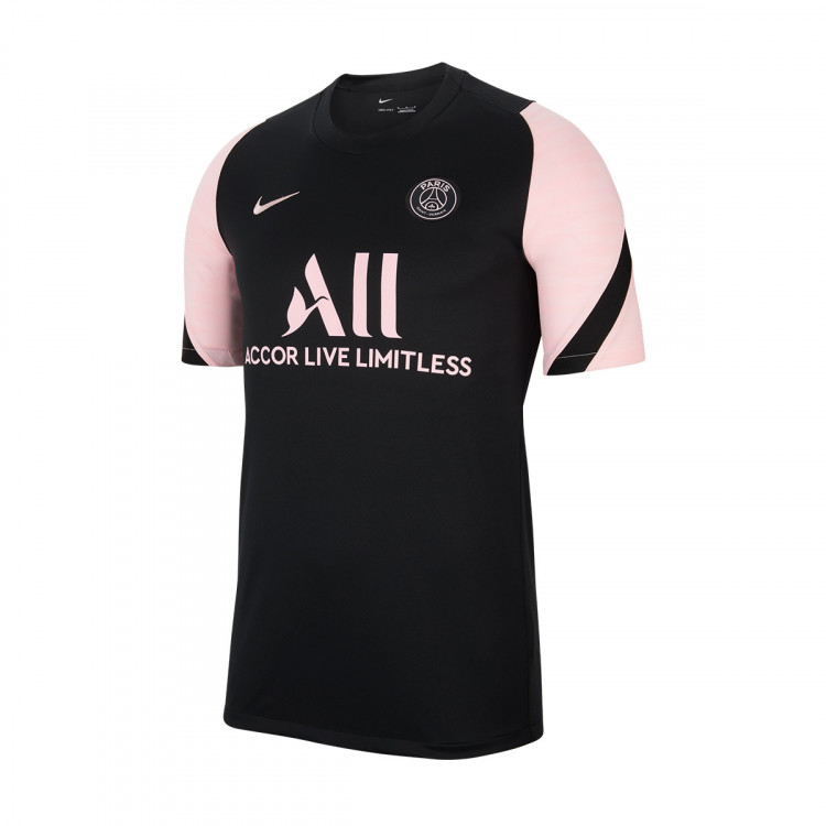Jersey Nike Paris Saint-Germain FC Training 2021-2022 Black-Arctic punch-Black - FÃºtbol Emotion