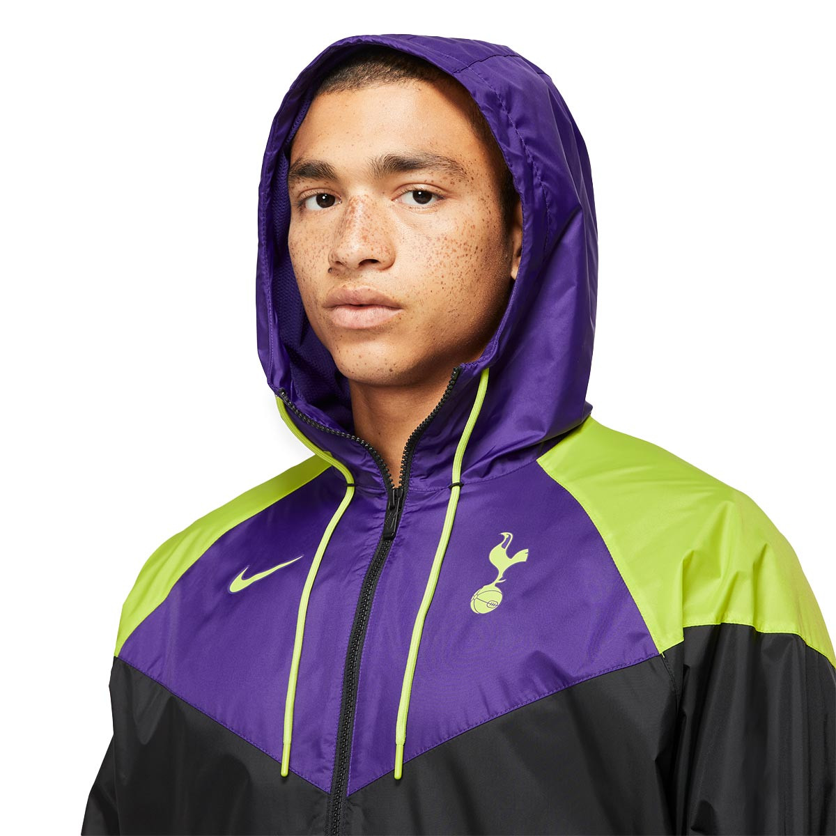 nike tottenham jacket purple