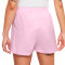 Pantalón corto Sportswear Essential Woven Hr Mujer Regal Pink-White