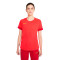Camiseta Academy 21 Training m/c Mujer Bright Crimson-Gym Red-Volt