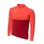 Academy 21 Drill Top Niño Gym Red-Bright Crimson-Volt