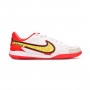 Tiempo Legend 9 Academy IC Niño White-Bright crimson-Black
