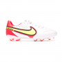 Tiempo Legend 9 Pro FG Niño White-Bright crimson-Black