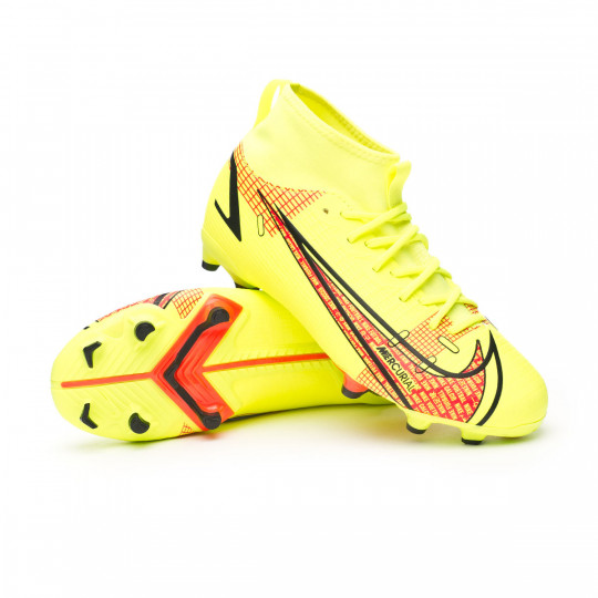 por otra parte, Peregrino Repegar Bota de fútbol Nike Mercurial Superfly 8 Academy FG/MG Niño Volt-Bright  Crimson - Fútbol Emotion