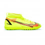 Mercurial Superfly 8 Academy Turf Niño Volt-Bright Crimson