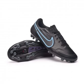 Bota Tiempo Legend 9 Elite AG-Pro Black-Iron Grey-University Blue