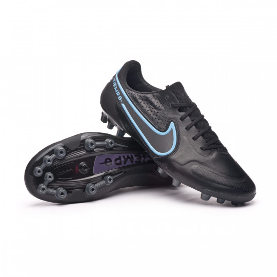 Put Circle make you annoyed Football Boots Nike Tiempo Legend 9 Elite AG-Pro Black-Iron Grey-University  Blue - Fútbol Emotion