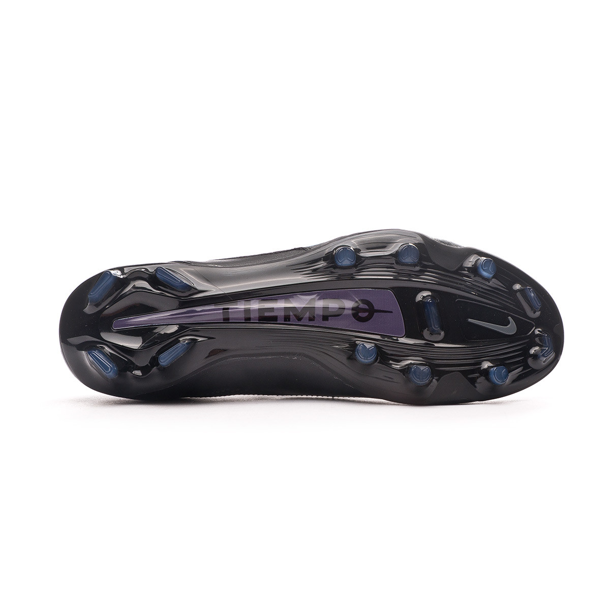 Football Boots Nike Tiempo Legend 9 Elite FG Black-Iron grey-University  blue - Fútbol Emotion