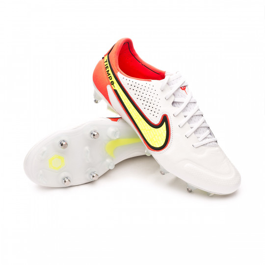 Bota de fútbol Nike Tiempo Legend Elite ACC White-Bright Crimson-Black Fútbol Emotion