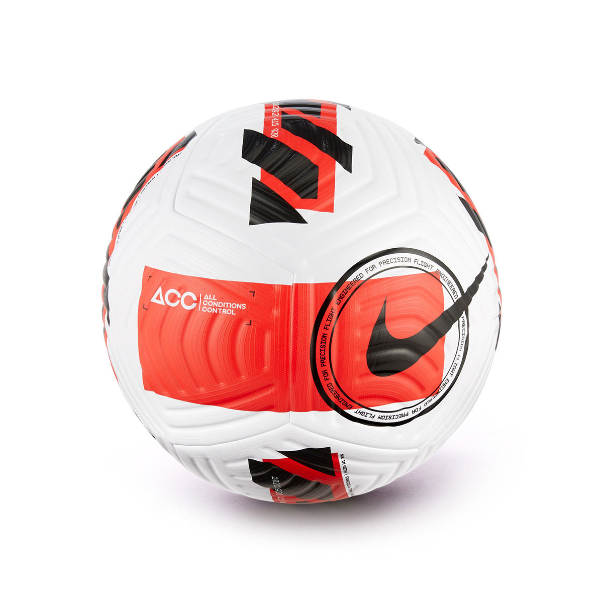 desarrollo de viva Completo Balón Nike Flight White-Bright crimson-Black - Fútbol Emotion