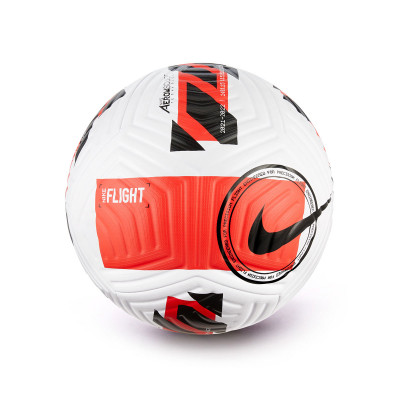 Balón Nike Flight White-Bright crimson-Black - Fútbol Emotion
