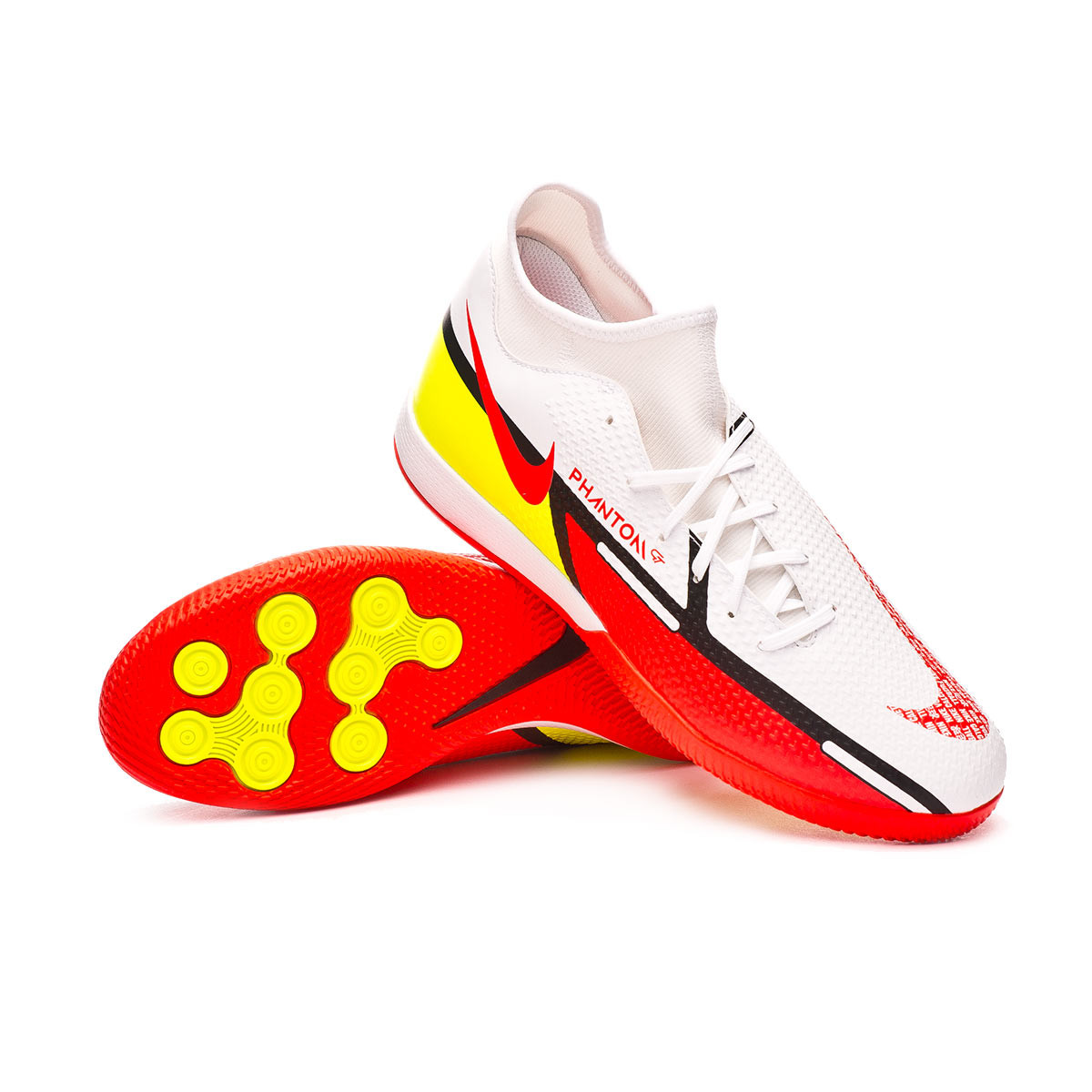 Zapatilla de Fútbol sala Nike Phantom GT2 Academy DF White-Bright Emotion