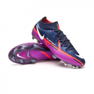 Bota Phantom GT2 Elite DF FG College Navy-White-Vivid Purple-Bright Crimso
