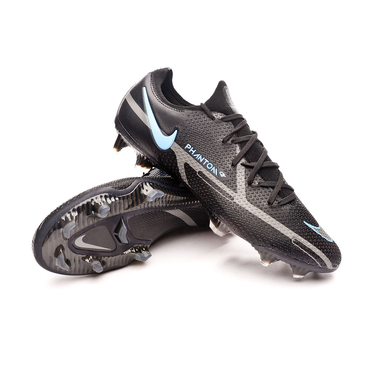 Bota fútbol Phantom GT2 Elite FG Grey-University Blue - Fútbol Emotion