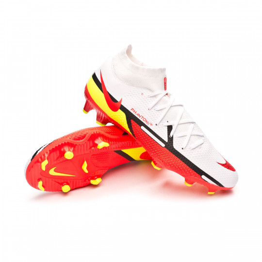 Bota de Nike Phantom GT2 Pro DF Crimson-Volt-Black - Fútbol