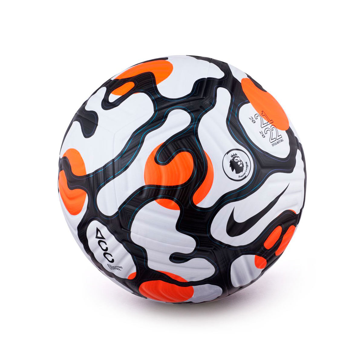 Ballon Nike Premier League Flight 2021-2022 White-Hyper Crimson - FÃºtbol Emotion