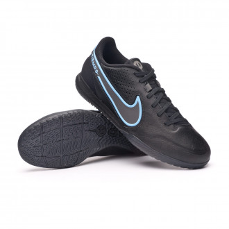 Zapatilla React Tiempo Legend 9 Pro IC Black-Iron Grey-University Blue