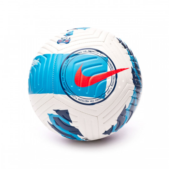 Balón Nike Serie A Strike 2021-2022 White-Light Blue-Dark Blue - Fútbol  Emotion