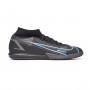 Mercurial Superfly 8 Academy IC Black-Iron grey-University blue
