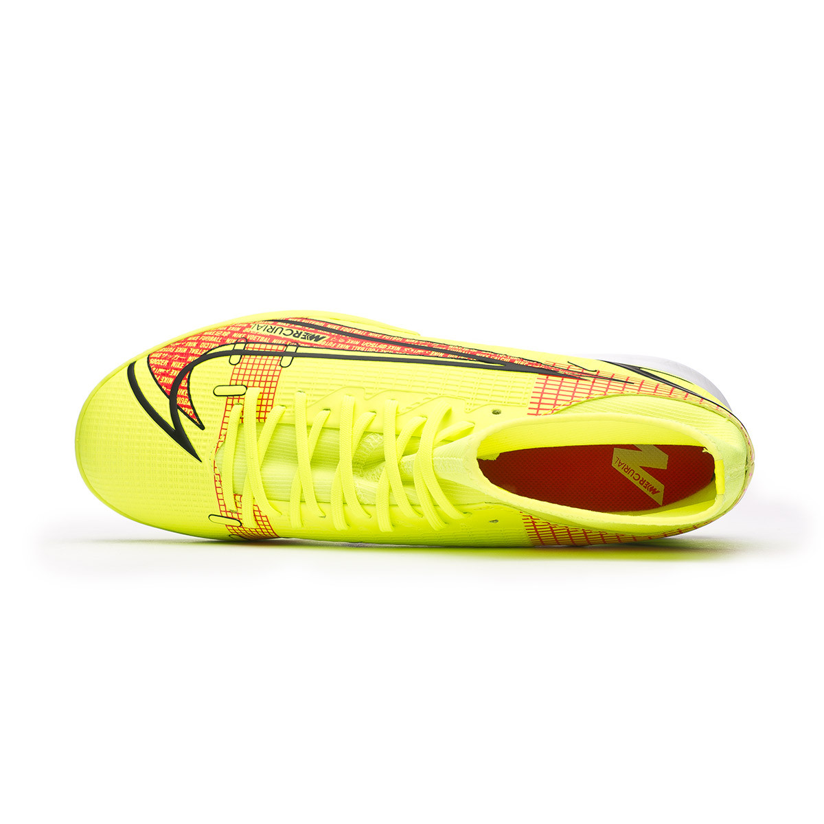 Zapatilla de Fútbol sala Nike Mercurial Superfly 8 Academy IC Volt-Bright  Crimson - Fútbol Emotion