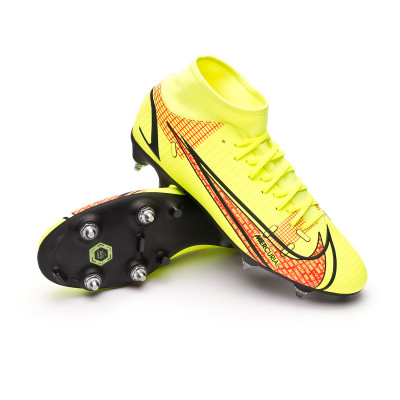 Bota de fútbol Nike Mercurial Superfly 8 Academy Acc SG-Pro Volt-Bright  Crimson - Fútbol Emotion