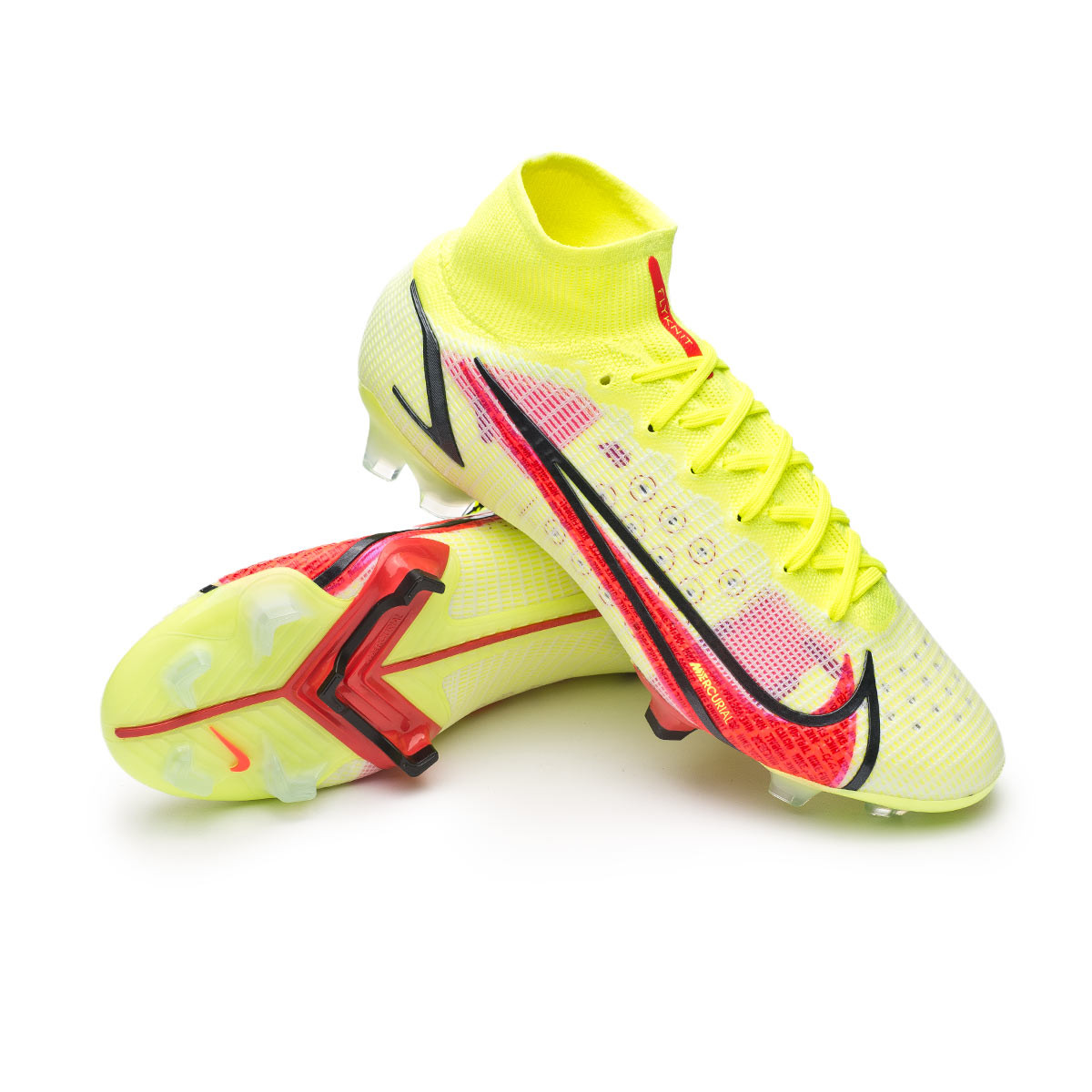 Opuesto Dialecto Giro de vuelta Bota de fútbol Nike Mercurial Superfly 8 Elite FG Volt-Black - Fútbol  Emotion