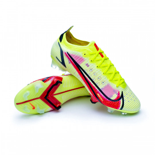 de fútbol Nike Mercurial Vapor 14 Elite FG Volt-Black - Fútbol Emotion