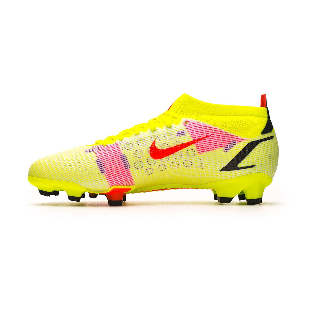 Bota de fútbol Nike Mercurial Vapor 14 FG Volt-Black - Emotion