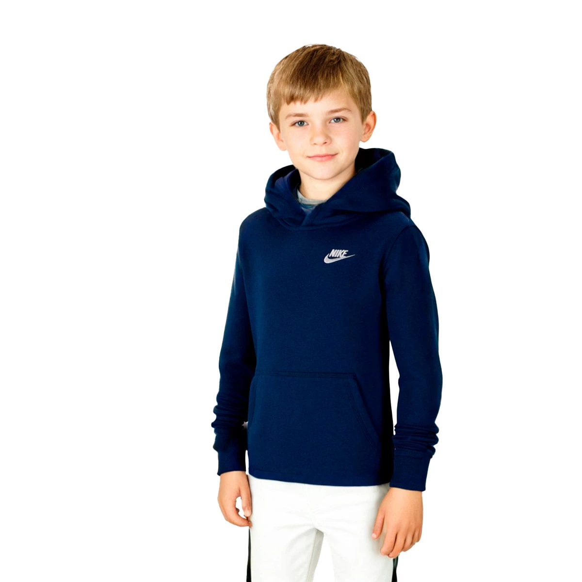 Nike club sweatshirt navy hotsell