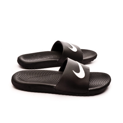 Chanclas Nike Kawa Slide Niño Black-White - Fútbol Emotion