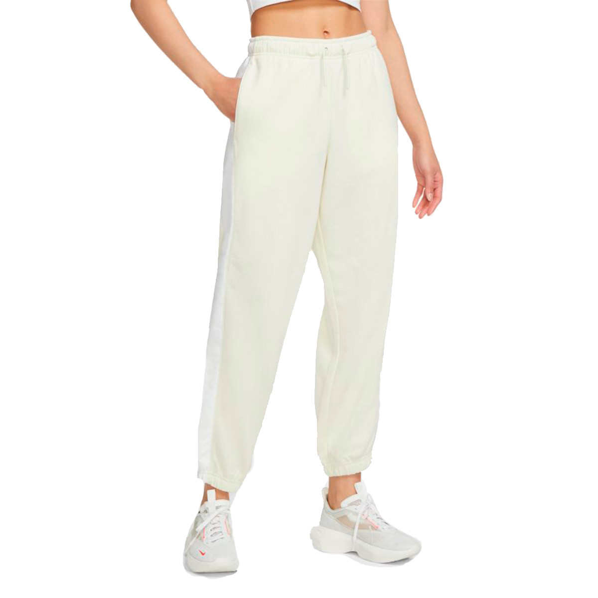 Pantalón largo Nike Sportswear Heritage Mujer Cashmere-White - Fútbol  Emotion