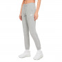 NSW Milenium Essentials Fleece Jogger Mujer Dark Grey Heather-White