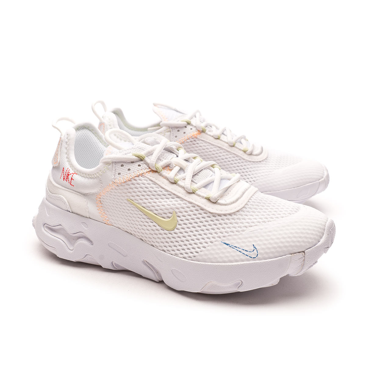 Aislante frecuencia Ambicioso Zapatilla Nike React Live Niño White-Green Noise-Summit White-Brown - Fútbol Emotion Aislante frecuencia Ambicioso Zapatilla Nike React Live Niño White-Green Noise-Summit White-Brown - Fútbol Emotion